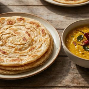 Khadi-Daal Paratha
